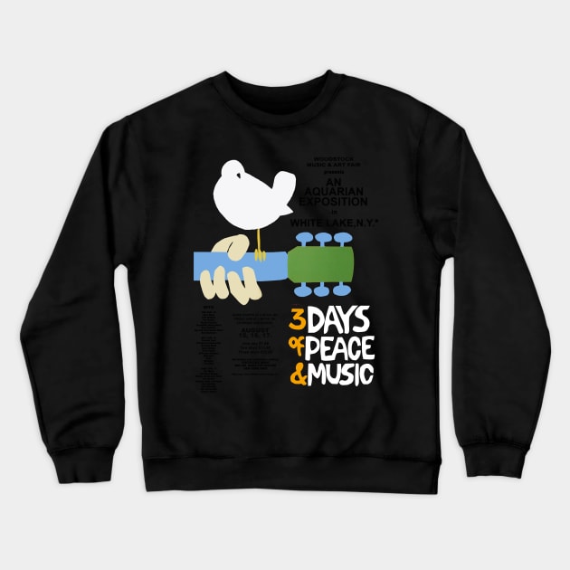 Woodstock , Sticker, Poster, Mask Crewneck Sweatshirt by snowmane